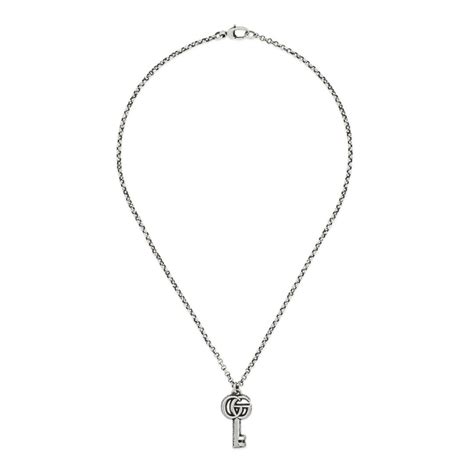 collana gucci chiave|Collana con chiave Doppia G in argento sterling 925 .